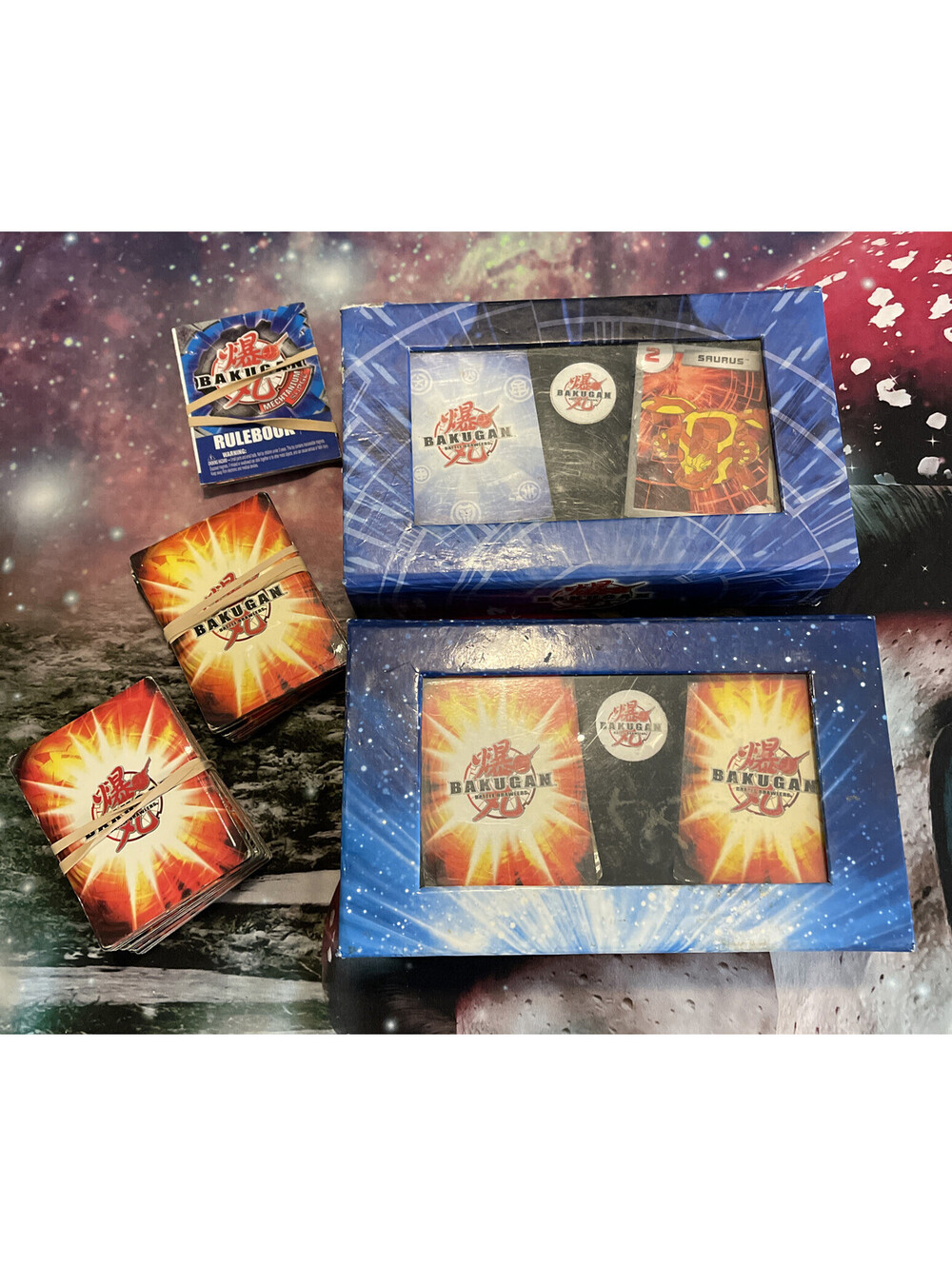 BAKUGAN BATTLE BRAWLERS Super Large Lot Of Mixed Collector Cards (Magnetic)! M73